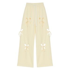 J.Kim Cream Petal Cutout Sweatpants from SS 2021